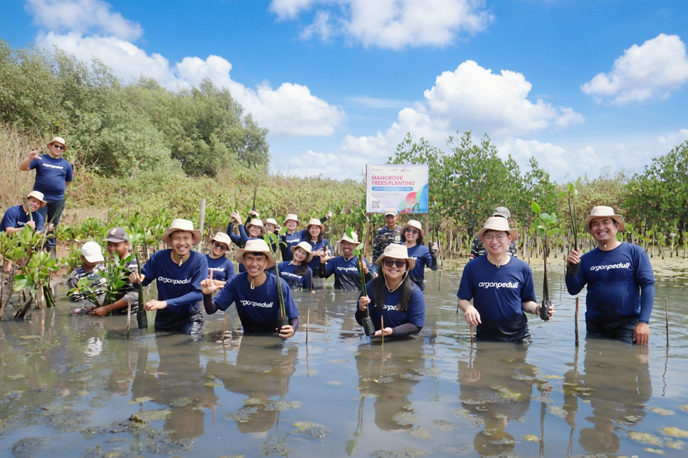 Dari 70 Juta Langkah Walka-Walka, Tumbuh 700 Mangrove untuk Pesisir Tangerang